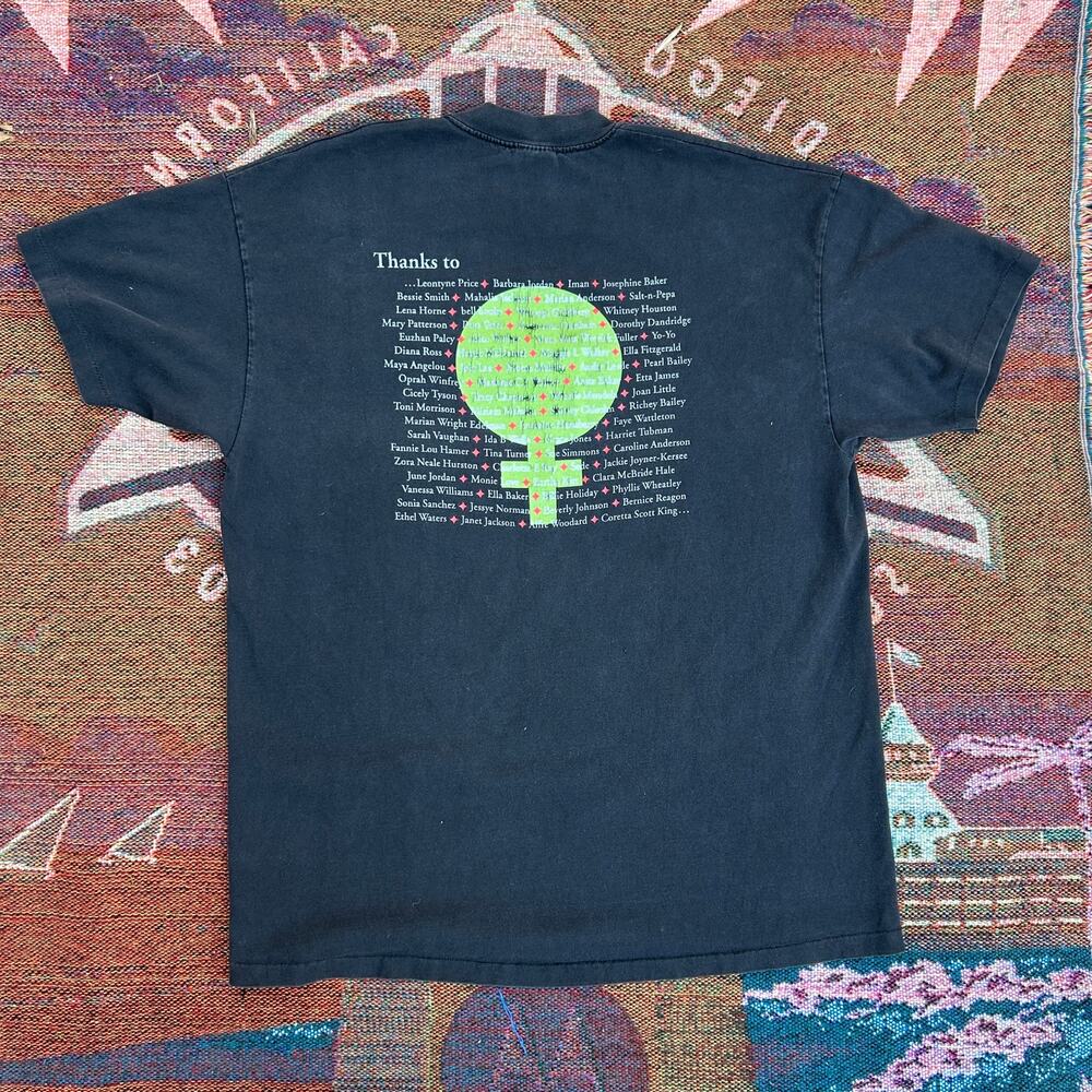 1991 Omar Tomas Warsaw Thanks To Black Women Vintage Tee